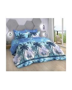 Комплект постельного белья Milanika Алоха 1.5сп Миланика
