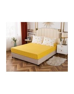 Простыня с наволочкой Sofi de Marko Лавия 90х190х30 / Ком-Лав-90х190х30 Sofi de marko