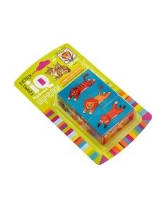 Развивающий игровой набор Айрис-пресс Умные кубики. Шумелки. Пушистые друзья / 9785811275809