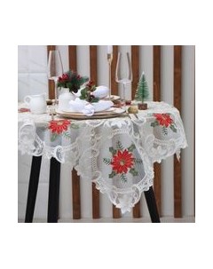 Скатерть Этель Пуансеттия 120x150 / 10150826