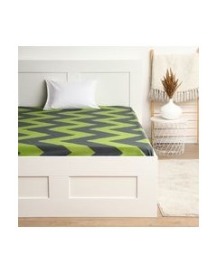 Простыня Этель Зеленый шеврон / 10583669