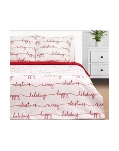 Комплект постельного белья Этель Christmas letter 1.5сп / 10383302