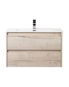 Тумба с умывальником Kraft-800-2C-SO-RGB + BB800ETL Belbagno
