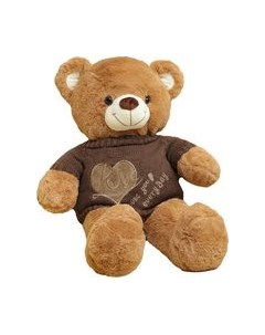 Мягкая игрушка Sima-Land Мишка в футболке / 10719745 Sima-land