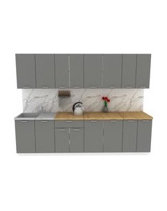 Кухонный гарнитур Eligard Lion 2.8 без столешницы