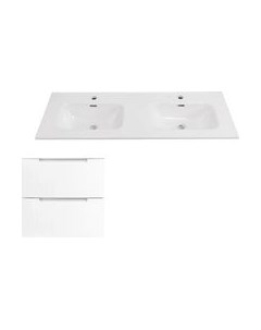 Тумба с умывальником BelBagno Etna-600-2C-SO-BL-P + BB1200-2-ETL Belbagno