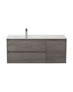 Тумба с умывальником KRAFT-1200-2C-1A-SO-CG-L + BB1200ETL-R Belbagno