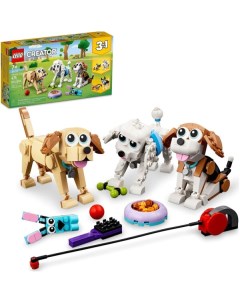 Конструктор Creator 31137 Очаровательные собаки Lego