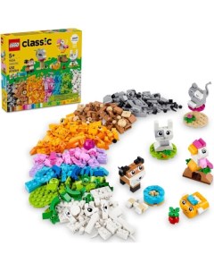Конструктор Classic 11034 Креативные домашние животные Lego