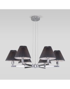 Светильник подвесной (A/CL) 6х40Вт E14 хром/графит 60136/6 Eurosvet