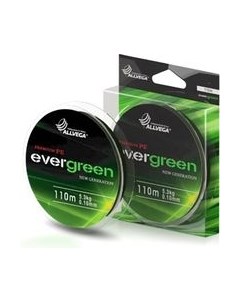 Леска плетеная Allvega Evergreen 110м 0.18мм / EVGR018