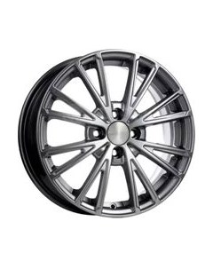 Литой диск Меандр (КС888) 15x6" 4x98мм DIA 58.5мм ET 35мм Дарк платинум K&k