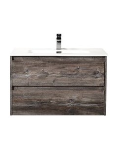 Тумба с умывальником Kraft-900-2C-SO-PP + LOV-900-LVB Belbagno