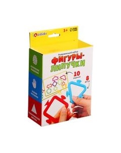 Развивающий игровой набор Zabiaka IQ Фигуры-липучки / 10331008