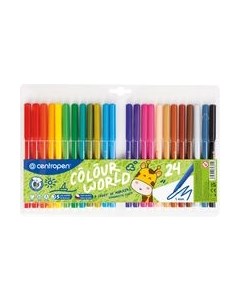 Фломастеры Centropen Colour World 7 7550 2484/7 7550 2401