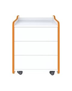 Тумба Case 50 White Orange / CS-2WEOE Vmmgame