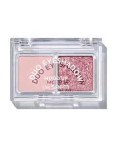 Тени для век The Saem Mood Up Duo Eyeshadow PK01 Mellow Pink The saem
