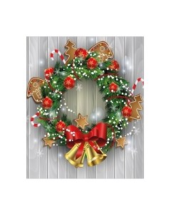 Скатерть JoyArty Новогодние колокольчики / tc_21509 Joyarty