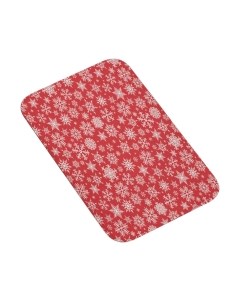 Коврик для ванной JoyArty Рождественские снежинки / bath_52801 Joyarty