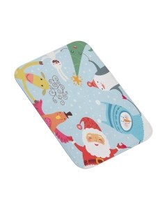 Коврик для ванной JoyArty Веселый хоровод / bath_78074 Joyarty