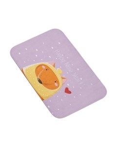 Коврик для ванной JoyArty Милая лисичка в шапке / bath_290617 Joyarty