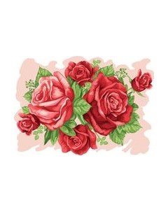 Картина по номерам Три совы Розы / КК_53796