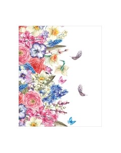 Скатерть JoyArty Весенние цветы / tc_25363 Joyarty