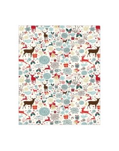 Скатерть JoyArty Олени на Рождество / tc_37083 Joyarty