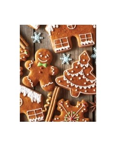 Скатерть JoyArty Праздничные пряники / tc_78633 Joyarty