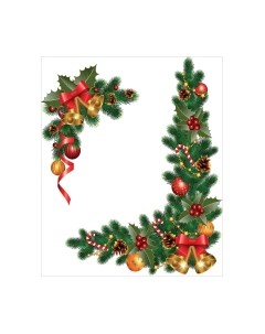 Скатерть JoyArty Елочные украшения / tc_20312 Joyarty