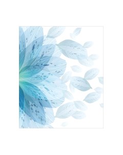 Скатерть JoyArty Прозрачные лепестки / tc_29375 Joyarty