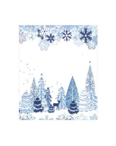 Скатерть JoyArty Снежное рождество / tc_37029 Joyarty