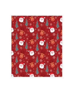 Скатерть JoyArty Санта в снежинках / tc_52793 Joyarty