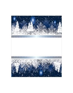 Скатерть JoyArty Снежные ели / tc_37031 Joyarty