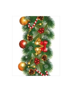 Скатерть JoyArty Новогодняя ветка / tc_37065 Joyarty