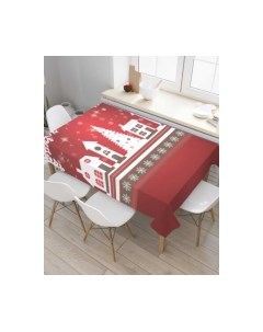 Скатерть JoyArty Рождественский город / tc_19380 Joyarty