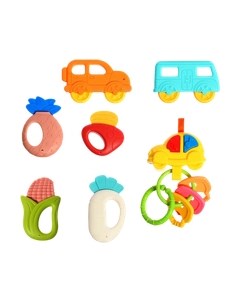Набор погремушек Крошка Я Веселые машинки / 10071779 Крошка я