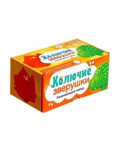 Развивающий игровой набор Zabiaka IQ Колючие зверушки / 10361421