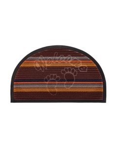 Коврик грязезащитный ComeForte Уют Мультиколор полукруглый 40x60 Comeforte