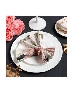 Набор сервировочных салфеток Этель Пионы / 9361843