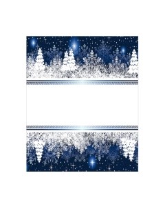 Скатерть JoyArty Снежные ели / tc_37031 Joyarty