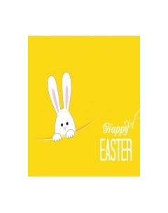 Скатерть JoyArty Пасхальный кролик / tc_17404 Joyarty