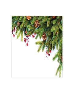 Скатерть JoyArty Елочные игрушки / tc_20292 Joyarty