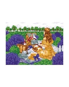 Картина по номерам Три совы Пикник / КК_53801