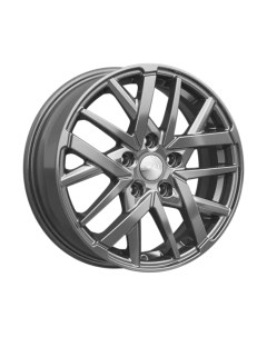 Литой диск Босфор 16x6" 5x114.3мм DIA 67.1мм ET 43мм Графит Skad