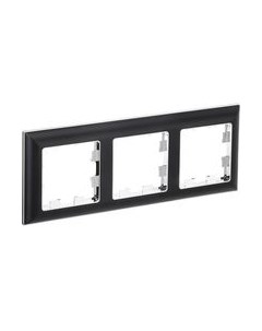 Рамка для выключателей и розеток IEK Brite BR-M32-12-2-K23 Iek
