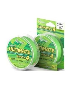 Леска плетеная Allvega Ultimate 92м 0.10мм / U92LGR010