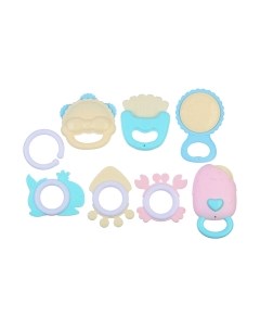 Набор погремушек Крошка Я Нежность. С прорезывателем / 7601305 Крошка я