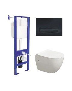 Унитаз подвесной с инсталляцией Berges 042445