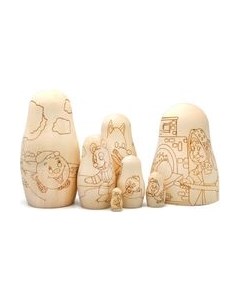 Набор заготовок для творчества По мотивам русских сказок / blank7_fairy Брестская фабрика сувениров